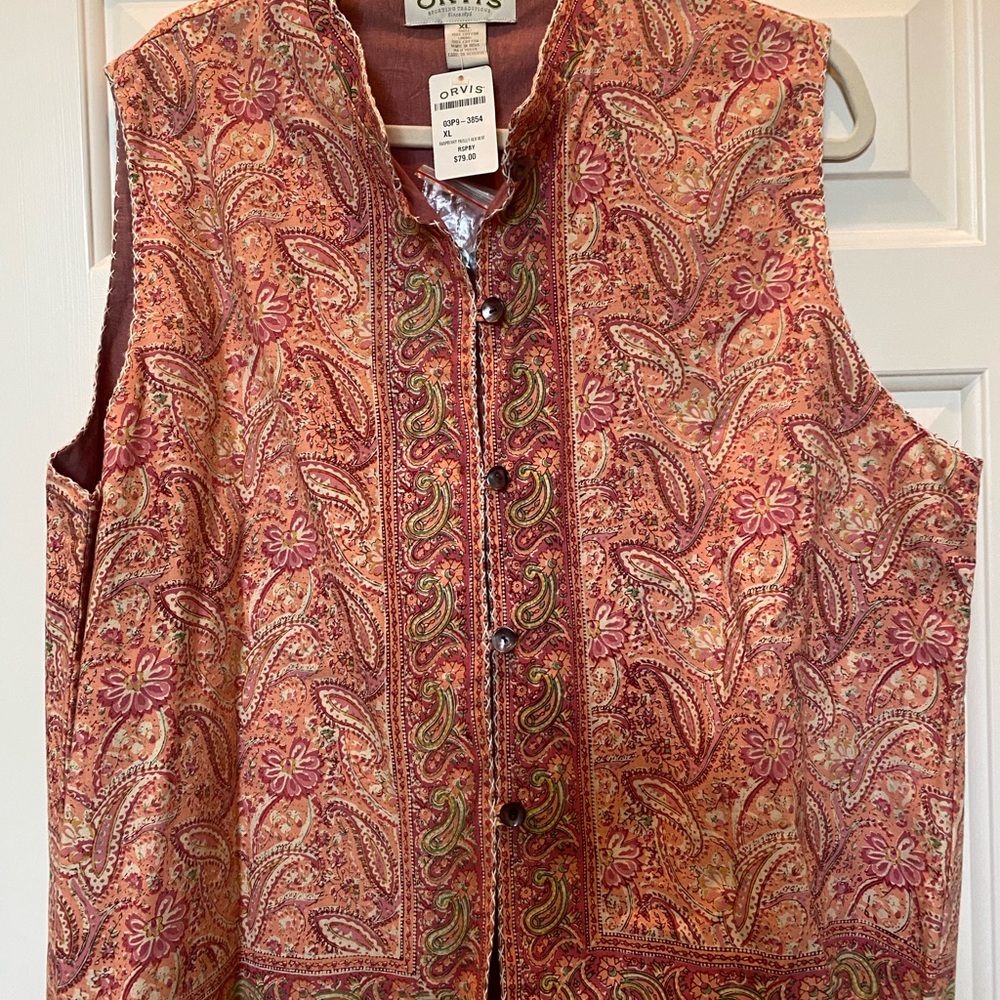 Orvis Women's Paisley Vest - Multicolor